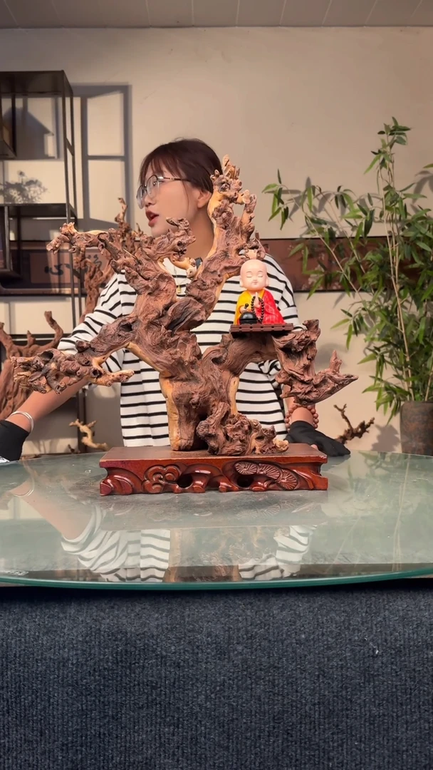 木幸**光金丝红木K413