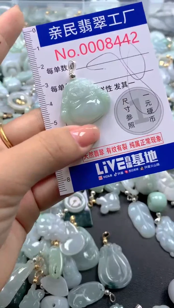 颈饰未镶嵌翡翠8442