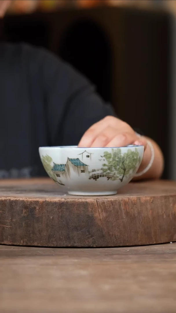 瓷片景德镇高温釉下彩（食品级）