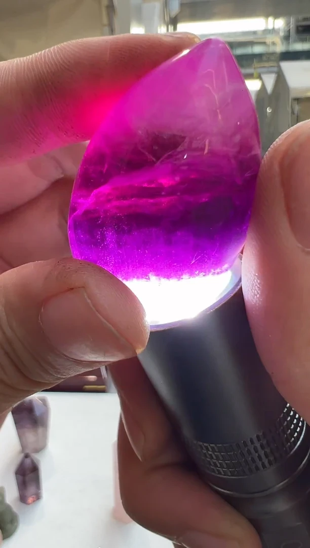 未镶嵌珠宝奇石萤石M976