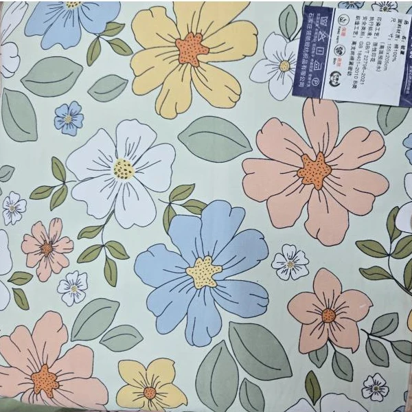 小花兔-被套 断码100%纯棉被套