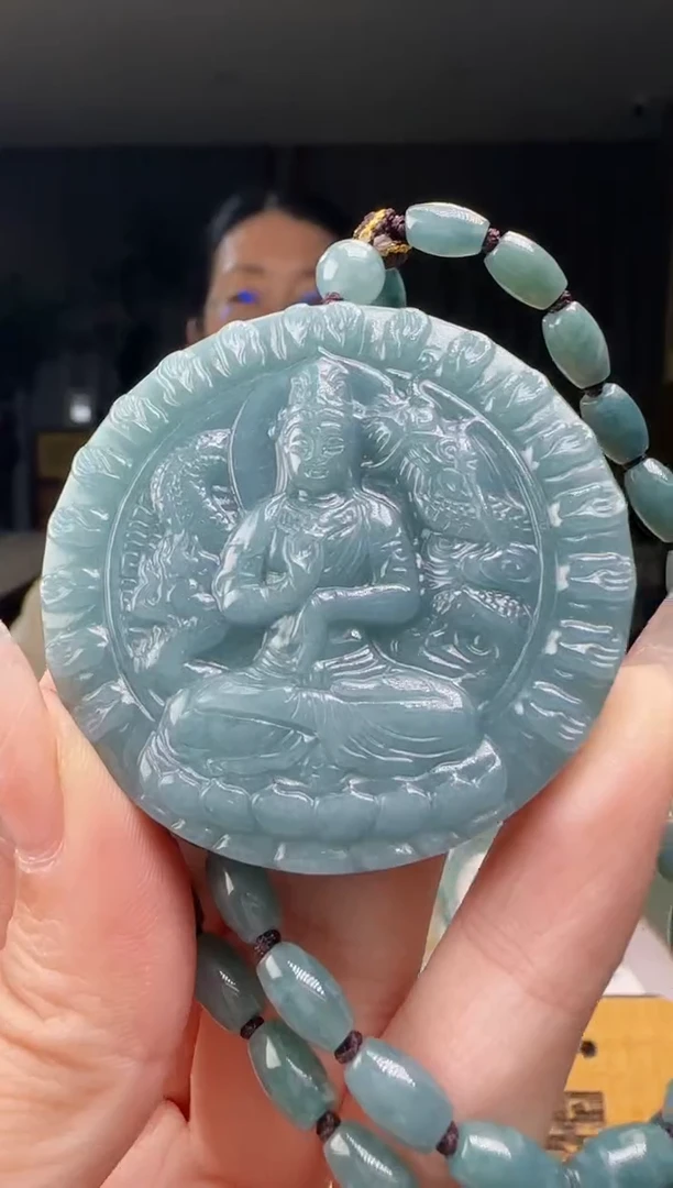 【闪购商品】翡翠吊坠(赠链)未镶嵌多样性发一MM@@60B7J11765K