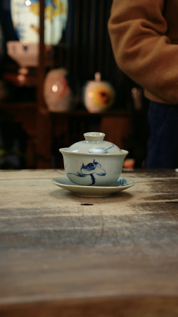 【闪购商品】瓷片景德镇纯手工釉下彩精品餐具