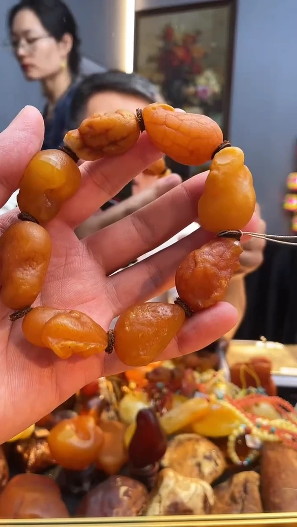 未镶嵌琥珀手链手串