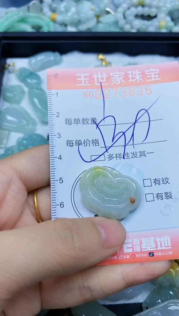 翡翠未镶嵌颈饰闪购0273836多样性发其一