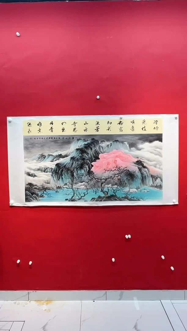 国画画家陆远华纯手绘原作