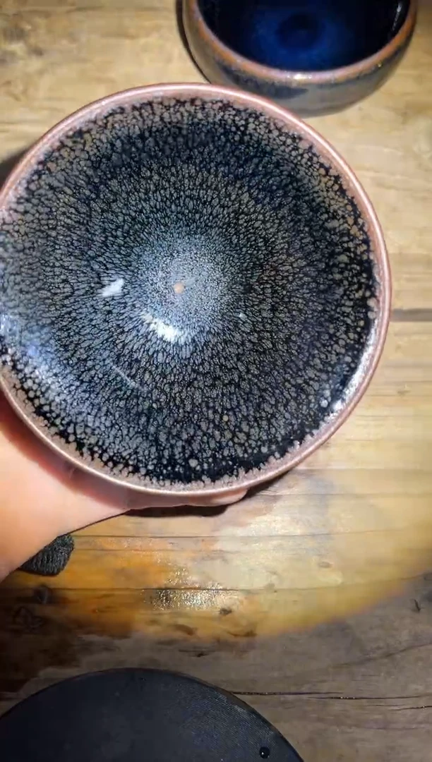 茶盏老木头精品柴烧165
