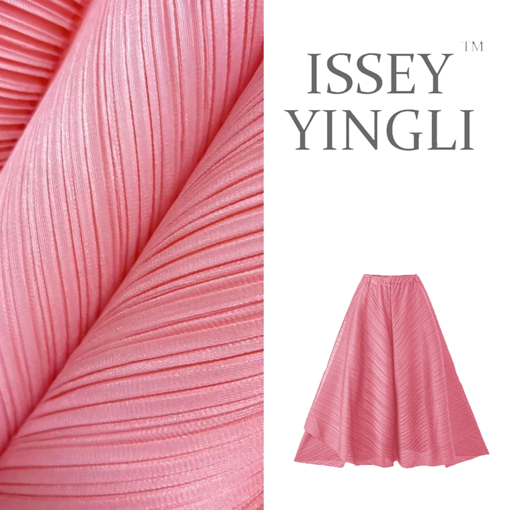 莉褶褶皱女装设计师造型裤女士裙裤简约百搭夏季气质新款女裤1026