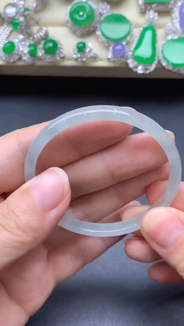 未镶嵌手镯翡翠355-中国好珍宝