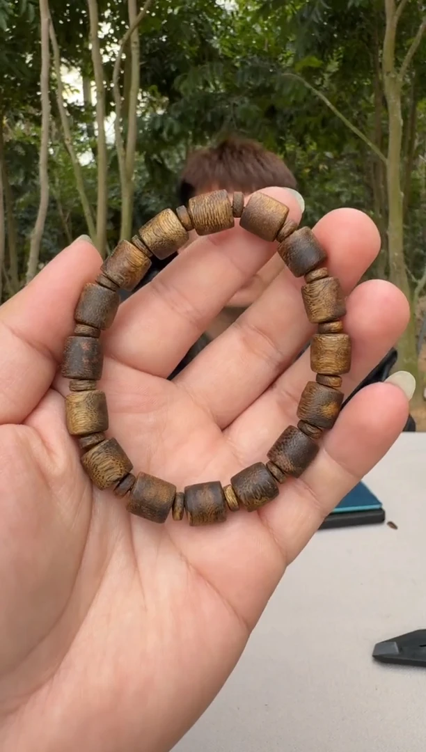 【闪购商品】沉香沉香碎屑板头料单圈卡9.5*8克+