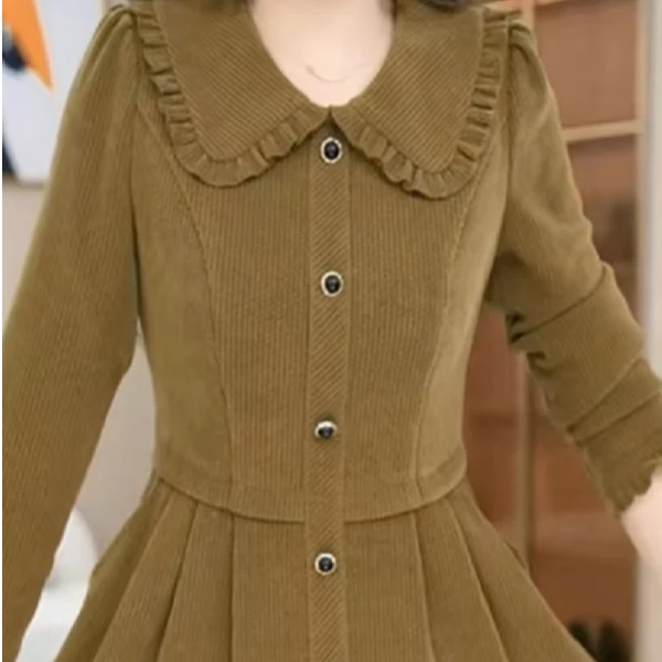 长袖秋季接修身女装连衣裙秋季休闲时尚长裙