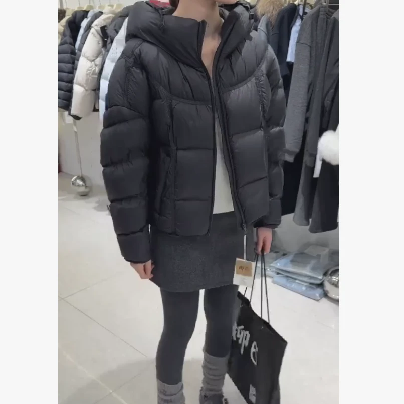 2025冬季新款潮流韩版爆款网红外套裙子美N121