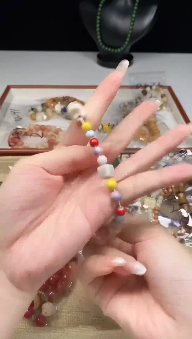 白玉菩提手串0292