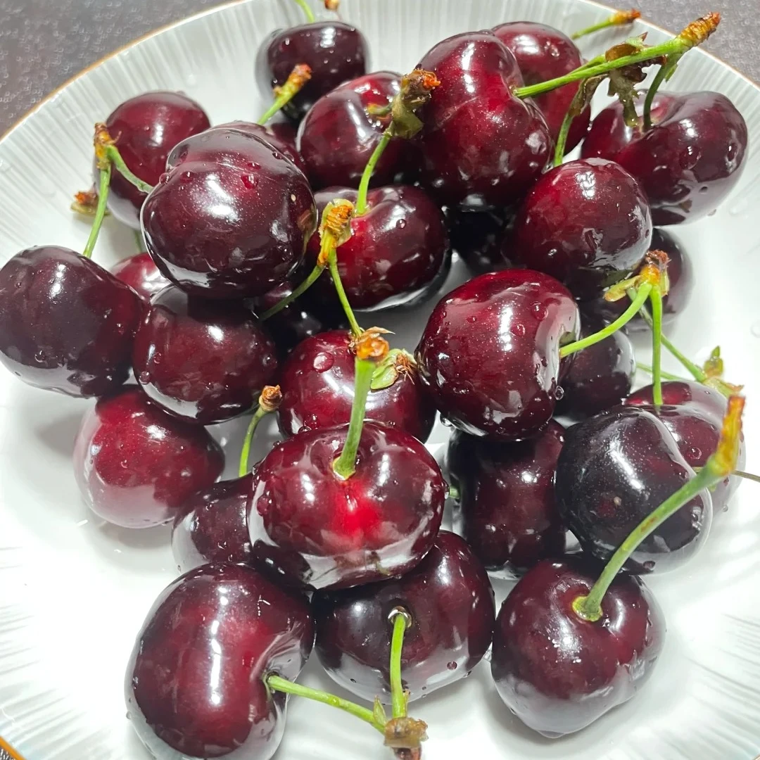 国产车厘子1箱2斤3J超级甜礼盒装配手提袋桑提娜樱桃