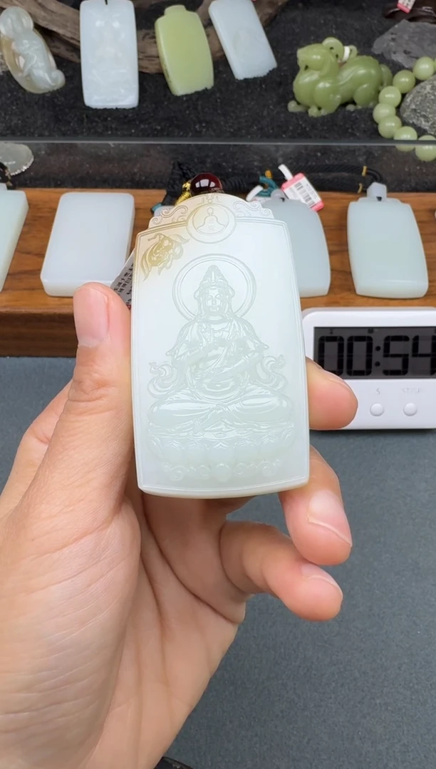 颈饰未镶嵌和田玉2