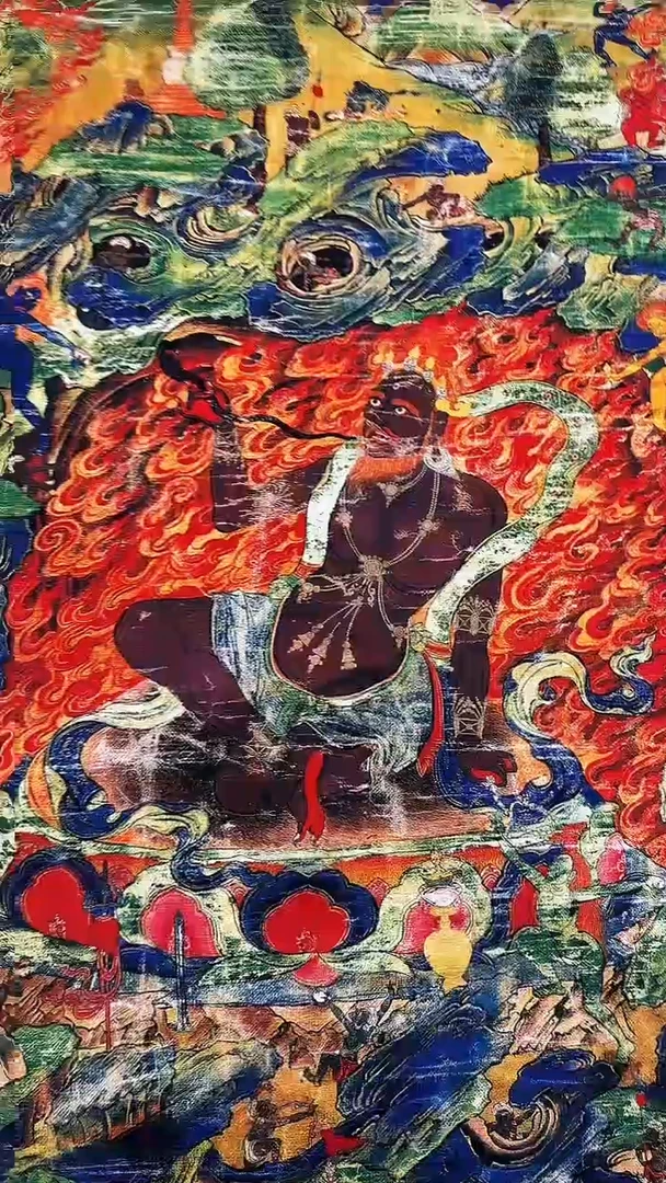 卷轴画唐卡16065