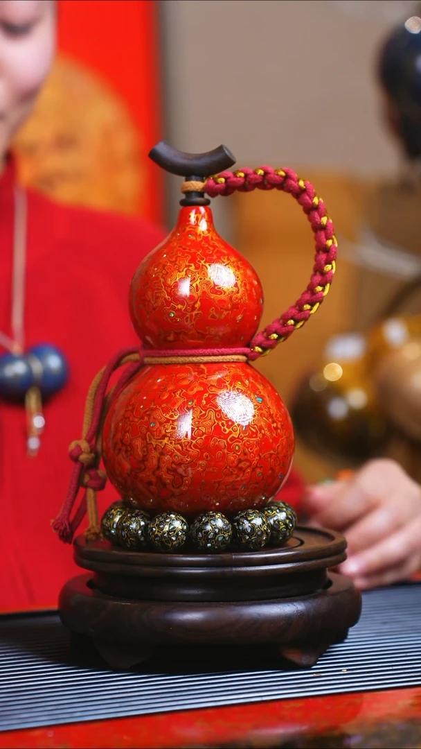 【闪购商品】JN073情人礼臻选大漆酒葫芦