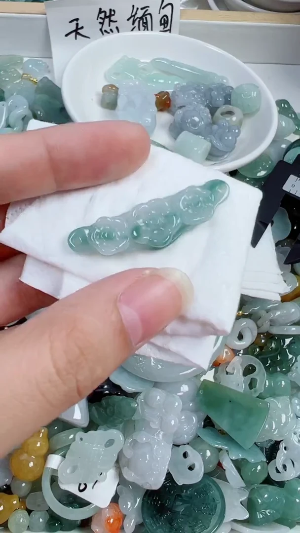散珠翡翠39号链接，A货翡翠