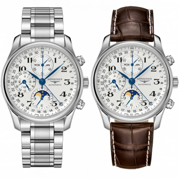 99新 Longines/浪琴 40mm八针月相公价29300元