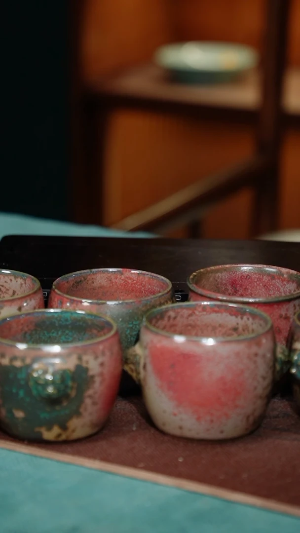 【闪购商品】57-8异兽杯（不完美窑变器型随机）