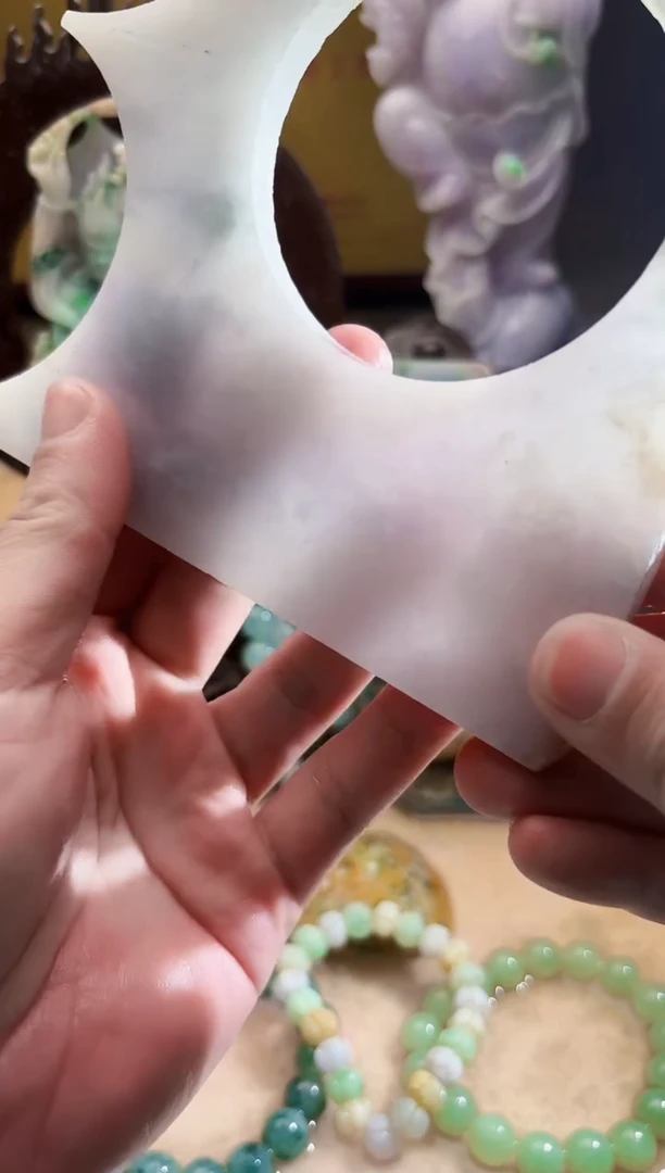 未镶嵌挂件翡翠A货张麦8387