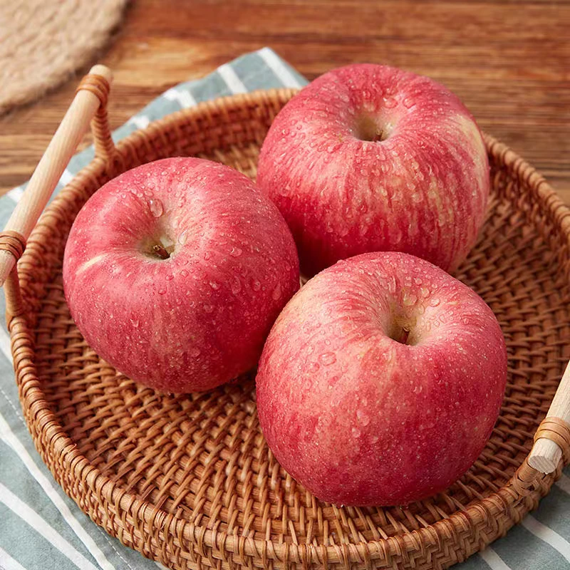 【农夫吉采品牌】洛川苹果礼盒装脆甜红富士新鲜陕西省
