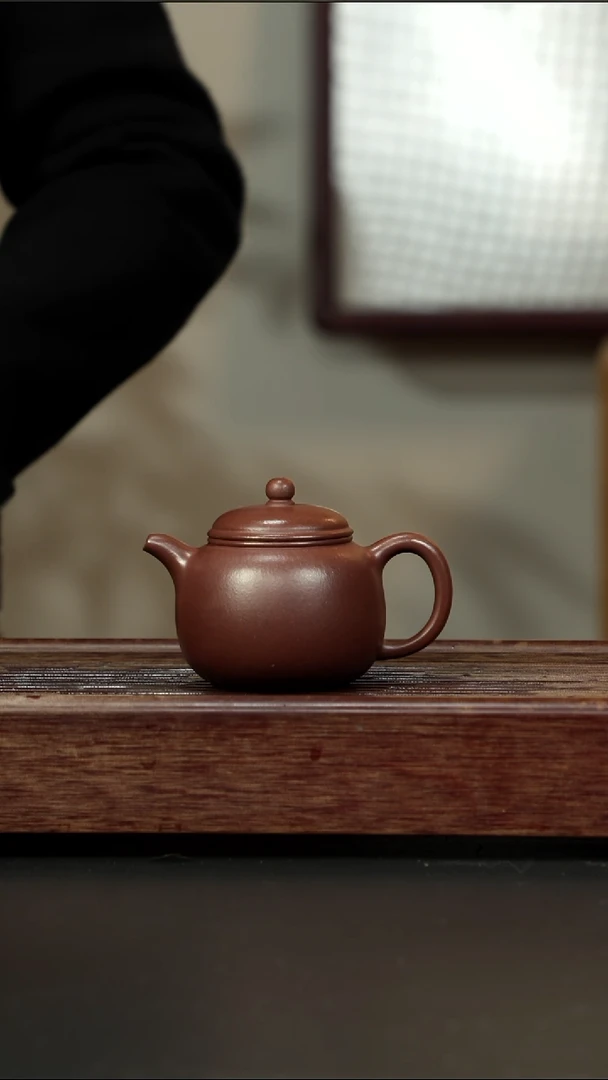 茶壶紫砂老紫泥 小匏樽 170cc左右