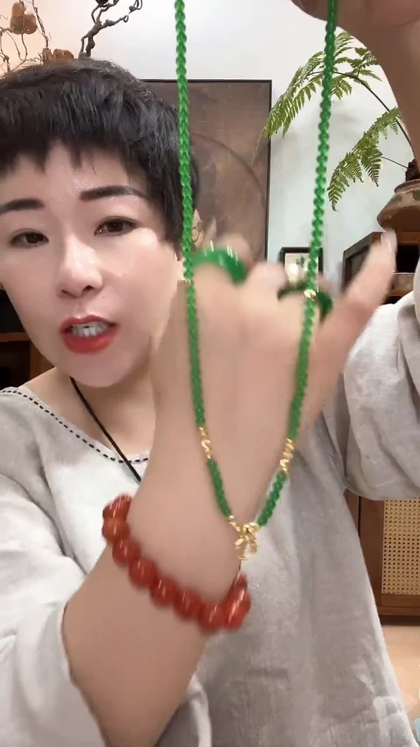 吊坠(赠链)合金翡翠176