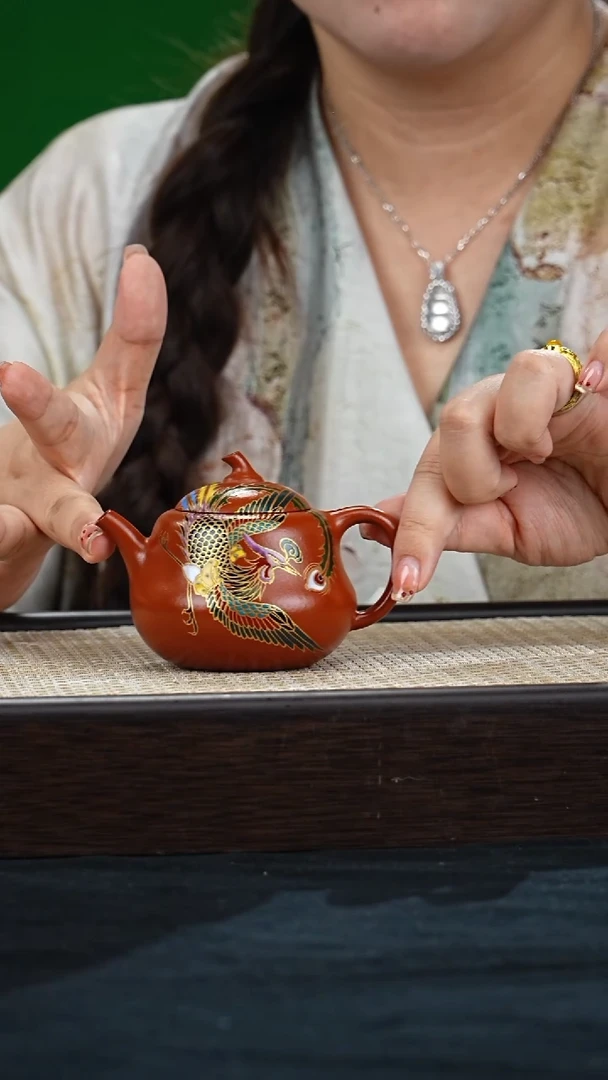 茶壶紫砂QMJ葫芦 大红袍