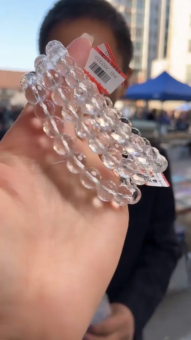 水晶手链未镶嵌天然手串多样性发一10mm