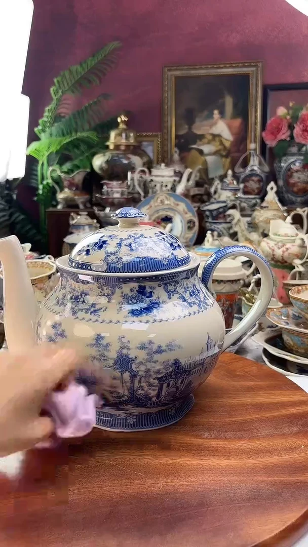 瓷游礼家居 壶 壶盖破