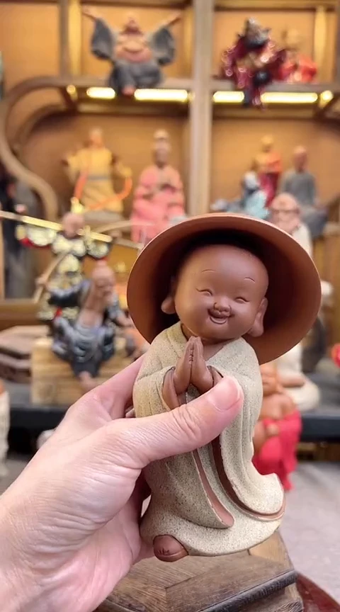 紫砂茶宠器闵茶宠摆件