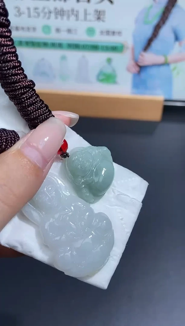 颈饰未镶嵌翡翠天然翡翠A货150