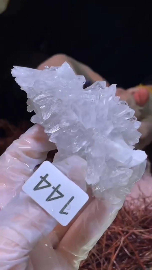 未镶嵌珠宝半成品水晶晶簇-144