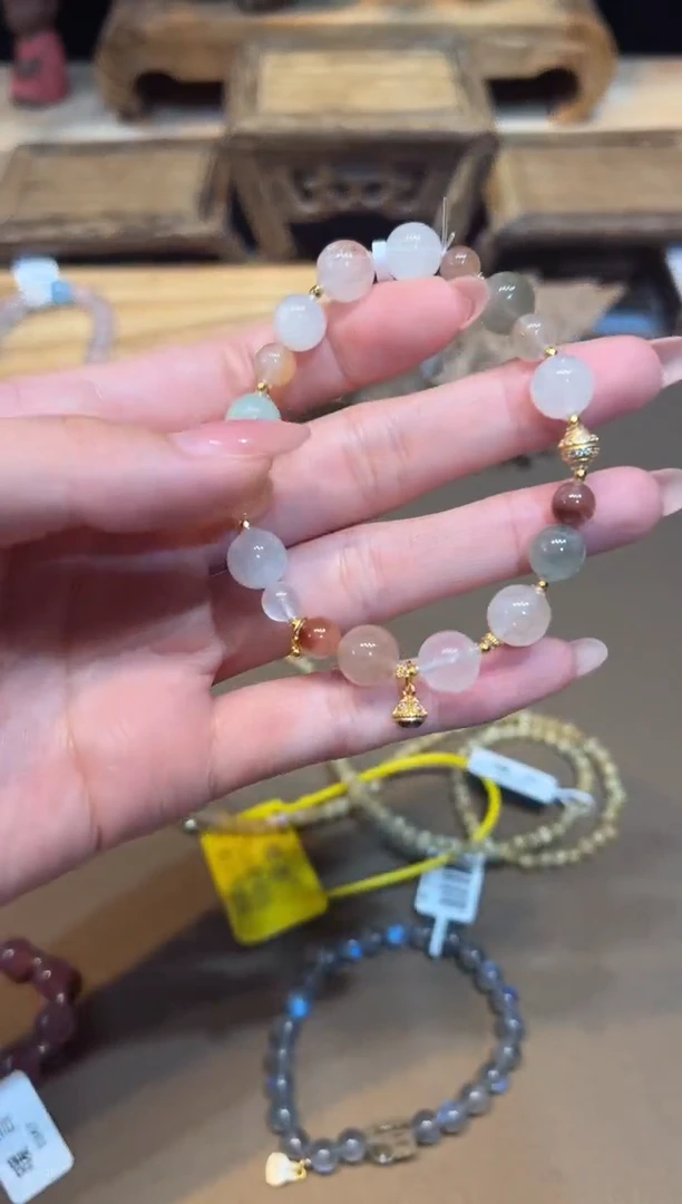 水晶手链未镶嵌手饰@@F5186