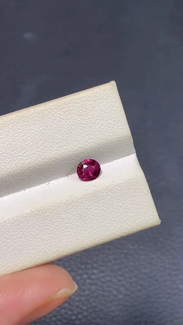 裸石红宝石49分天然红宝石裸石