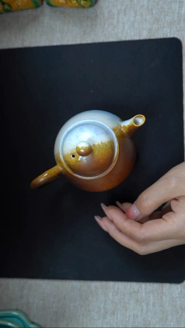 武当官窑松瓷窑变茶壶 一件多样性发货