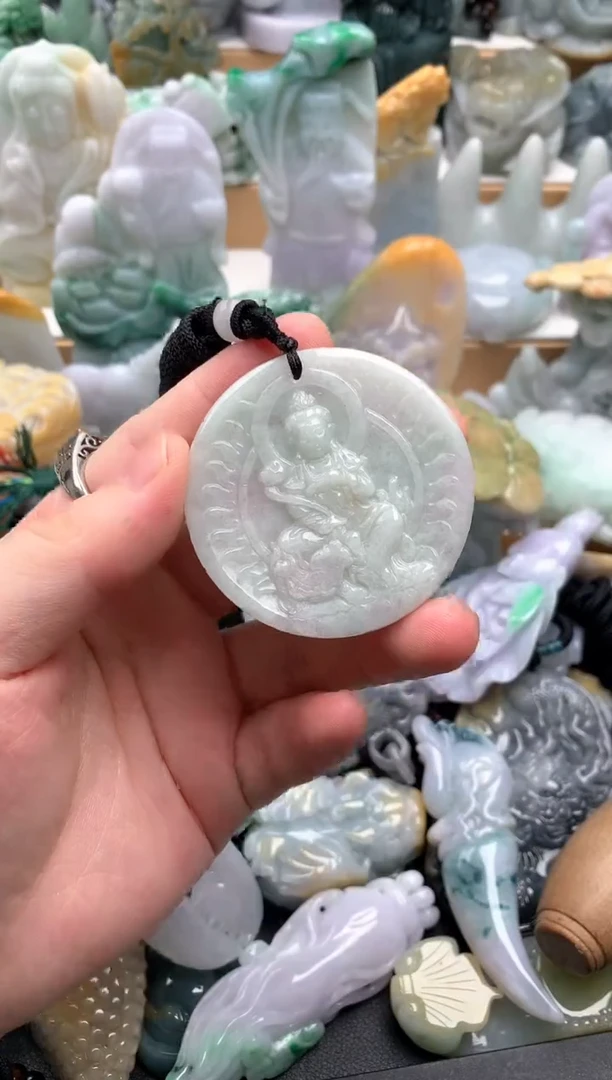吊坠(不含链)未镶嵌翡翠1