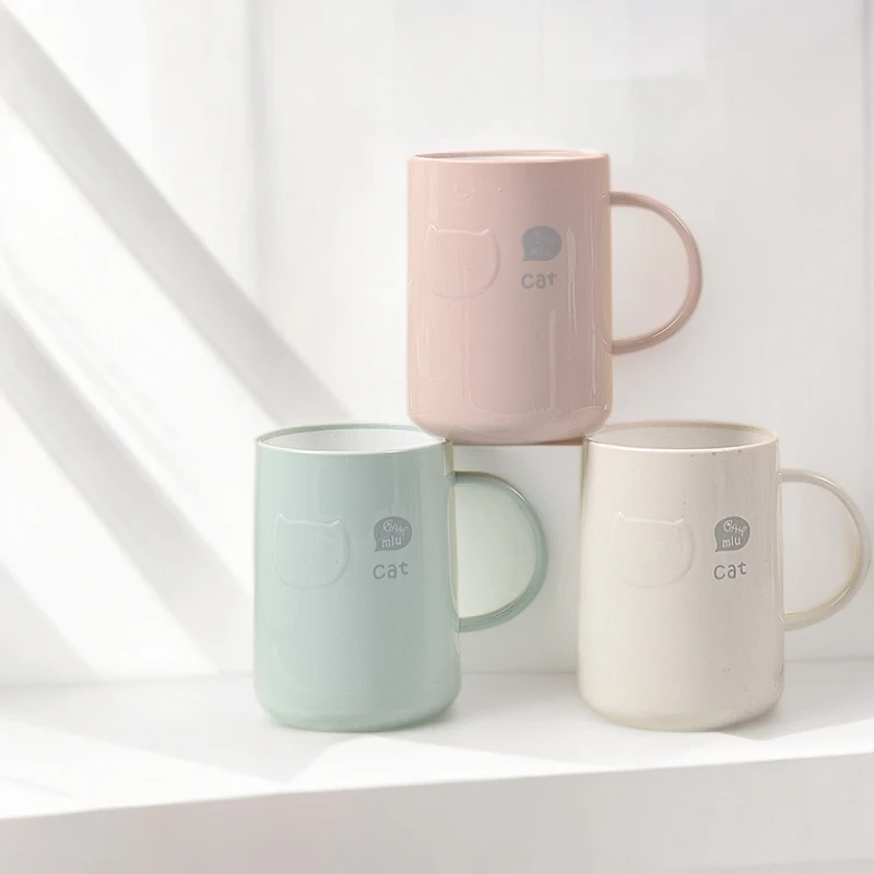 【母婴级防霉】双层加厚漱口杯家用简约牙刷杯学生宿舍洗漱杯牙缸