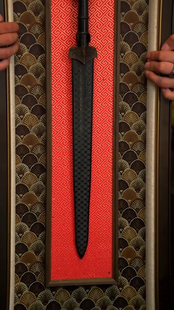 定制和田玉ds   剑型摆件