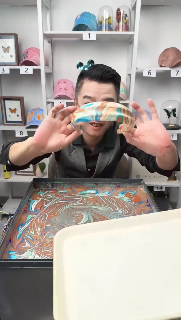 非金属布艺水拓发箍