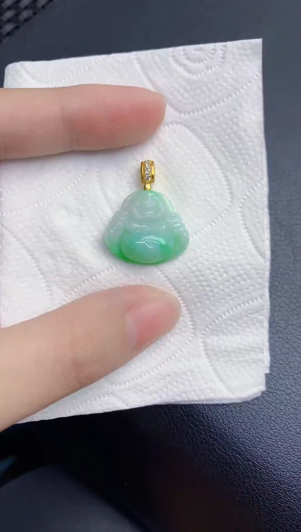 颈饰未镶嵌翡翠天然翡翠缅甸A货