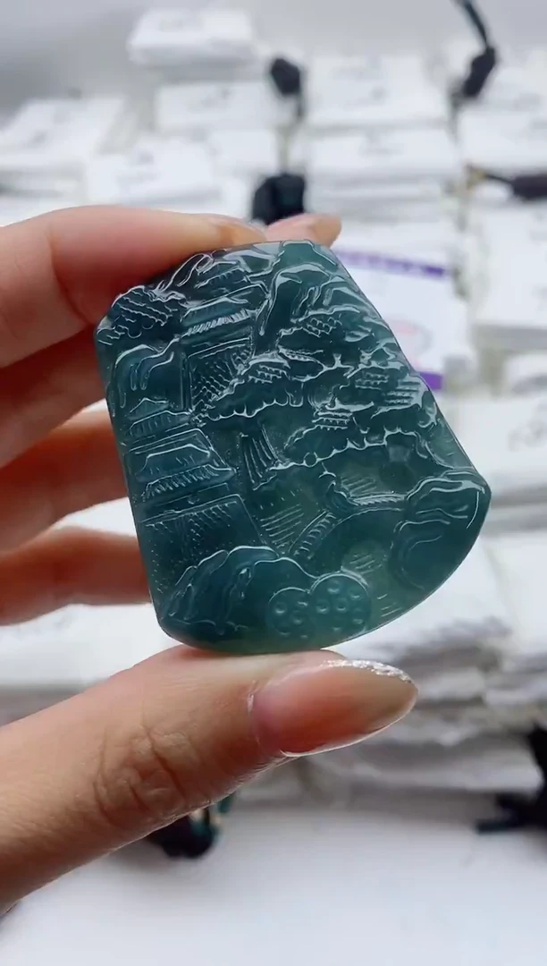 颈饰未镶嵌翡翠8