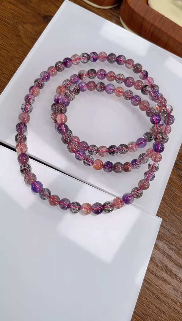 【闪购商品】水晶手链未镶嵌超七多圈手串