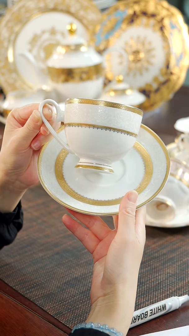 瓷片咖啡杯碟 福利价