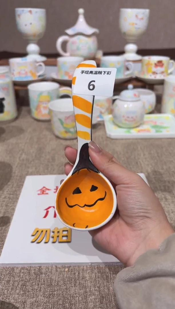 6号高温釉下彩陶瓷默认微瑕福利价