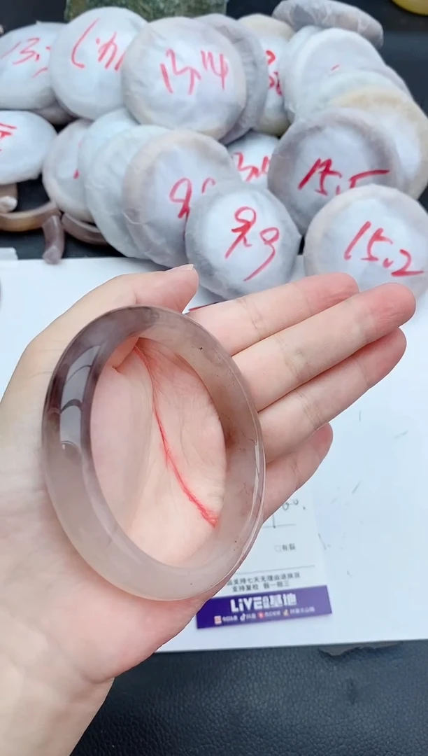 未镶嵌手镯石英质玉95+59/60