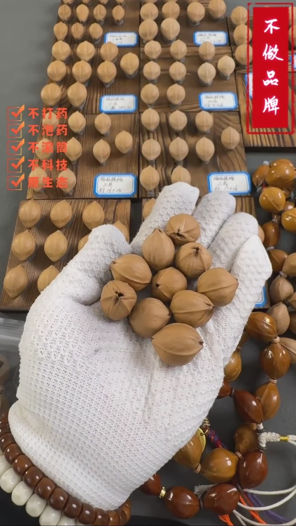 【闪购商品】橄榄核手串/手链20×25高货尺寸原生态老树梅林铁核三花