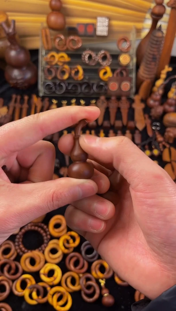 【闪购商品】木枣木长歪把葫芦