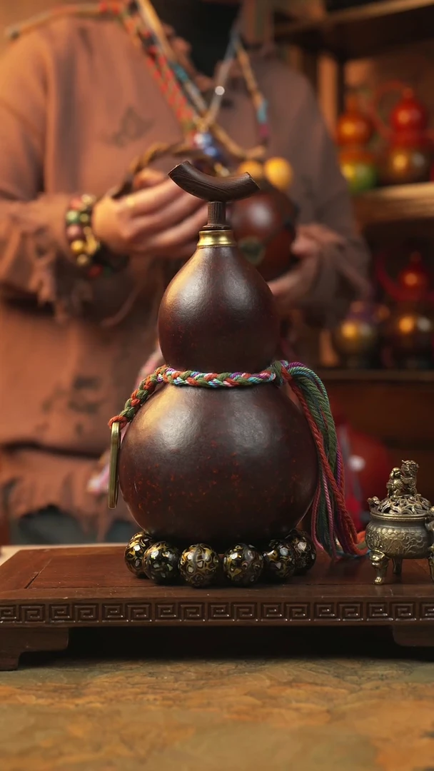 144大漆一物一拍记葫堂出品【不带手串】